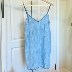 TNA denim coloured dress